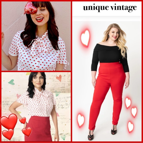 Unique Vintage Pants - 2 PIECE SET!! TOP & PANTS